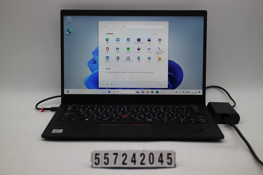 Lenovo ThinkPad X1 Carbon 8th Gen Core i5 10310U 1.7GHz/16GB/256GB(SSD)/14W/FHD(1920x1080) タッチパネル/Win11 【557242045】