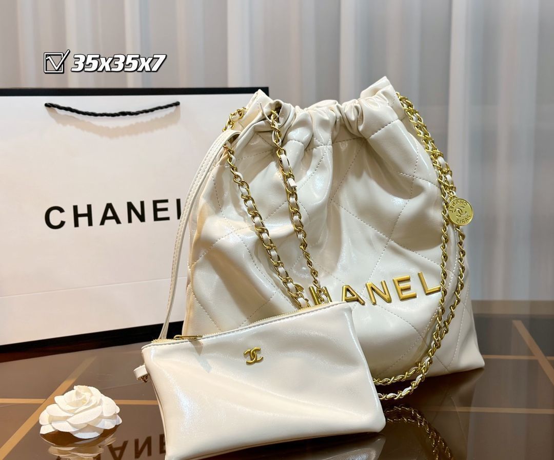 可愛い CHANEL シャネル ショルダーバッグ ハンドバッグ  財布  3点セット