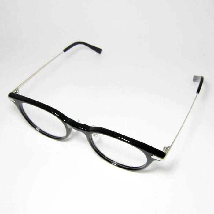 ロイドハウス br クラシック 眼鏡 メガネ フレーム サングラス LH 073-BK-47 度付可 ブラック 長袖シャツ メガネ 