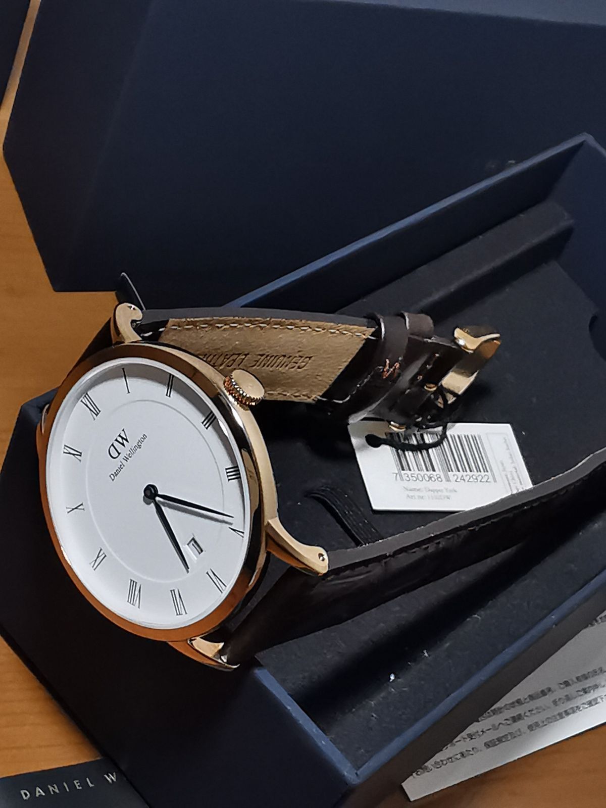 Daniel Wellington ダニエルウェリントン 腕時計　1102DW メンズ レディース 腕時計 北欧 革 Dapper ダッパー 38mm
