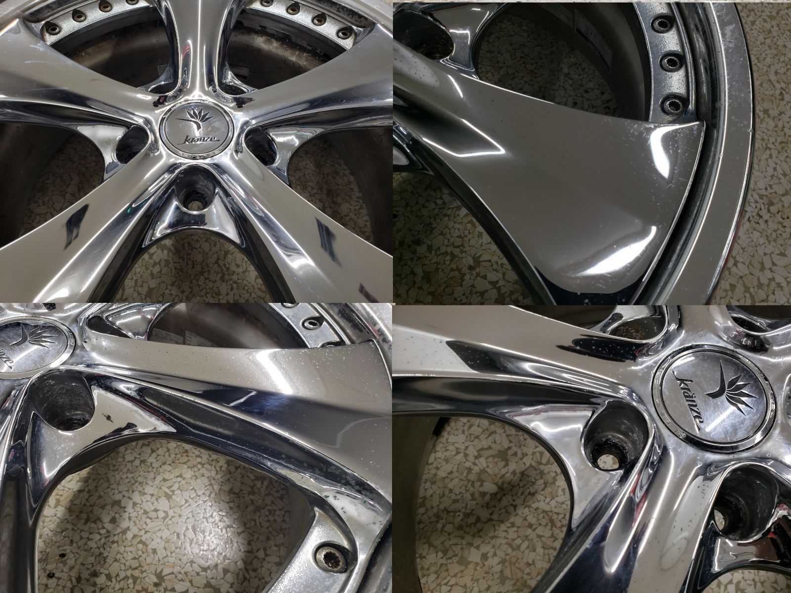 クレンツェ kranze ラッツィンガー 18インチ7.5J＋44 4本通し