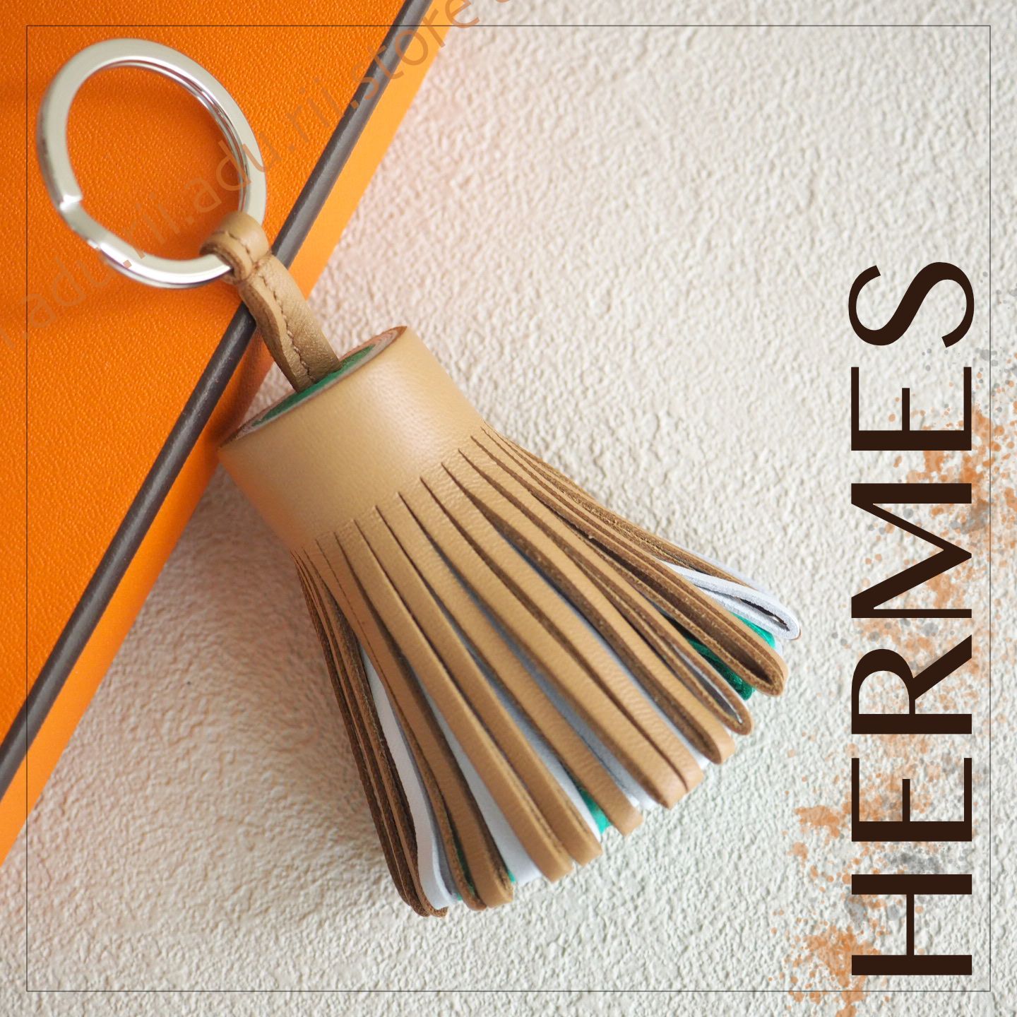 新品未使用]エルメス HERMES カルメン キーホルダー チャーム-