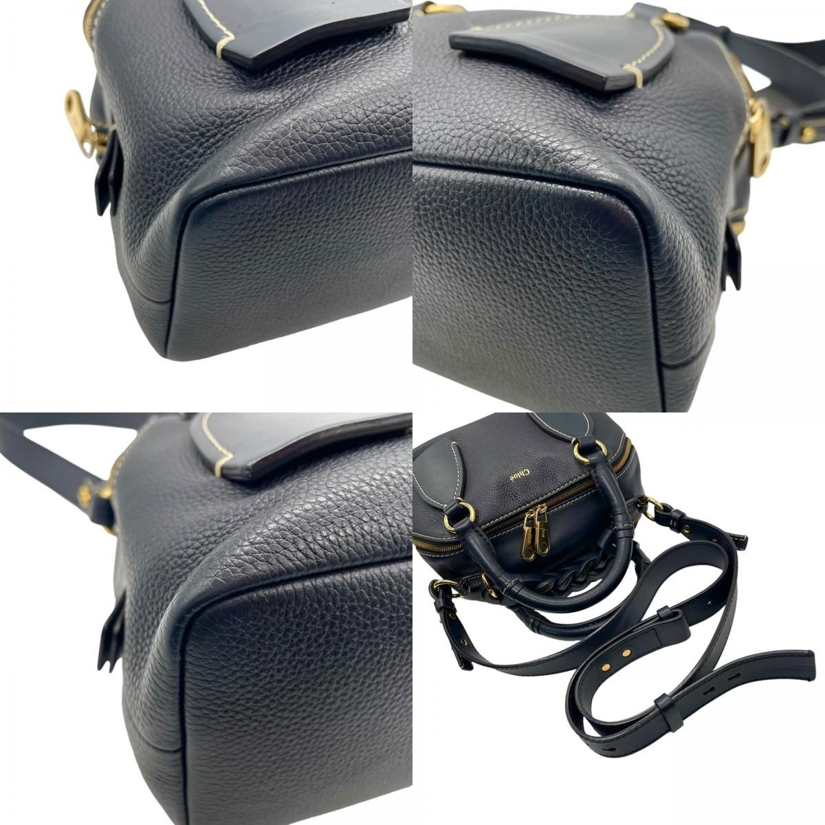 美品 クロエ ハンドバッグ ダリア Chloe 2way レディース ショルダー 