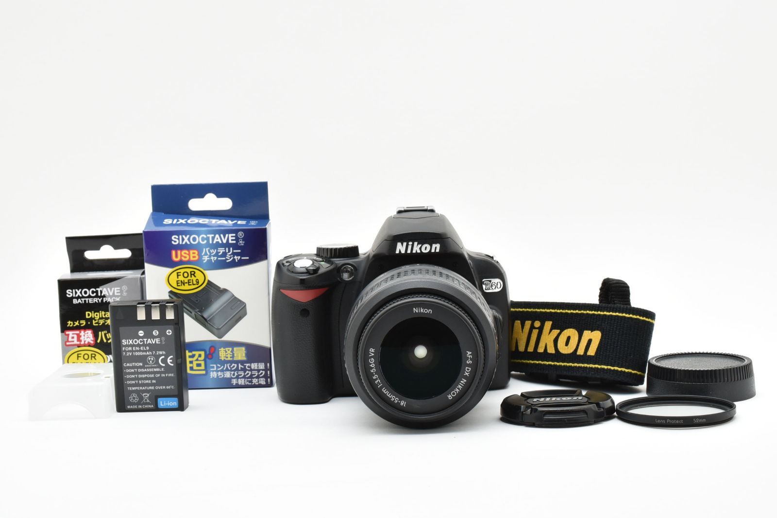 Nikon D60 ニコン AF-S NIKKOR 18-55mmレンズ付き Amazon.com : Nikon D60 DSLR Camera with 18-55mm f/3.5-5.6G