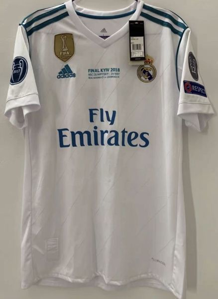 2017UEFA CL レアルマドリード セルヒオ・ラモス ユニフォーム（A