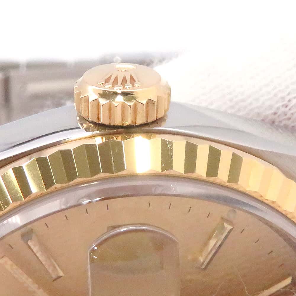 ロレックス デイトジャスト E番 SS/K18YG 16233 ROLEX 腕時計  