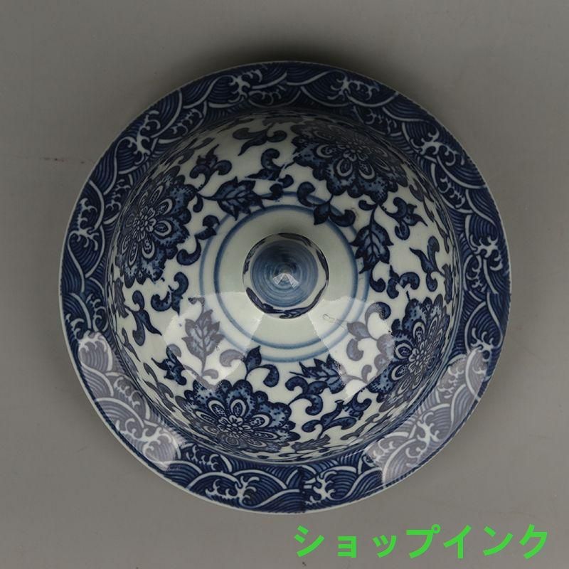 纏枝蓮紋小将軍壺 賞物観賞瓶 工芸品 陶磁器 装飾品 花瓶 美術品 置物 m82868562880_1.jpg?1711957144