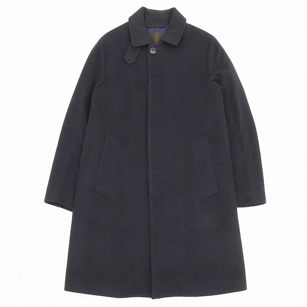 超美品 マッキントッシュ MACKINTOSH スコットランド製 ウール100% ステンカラーコート 38 メンズ 44-46 チェスター - メルカリ