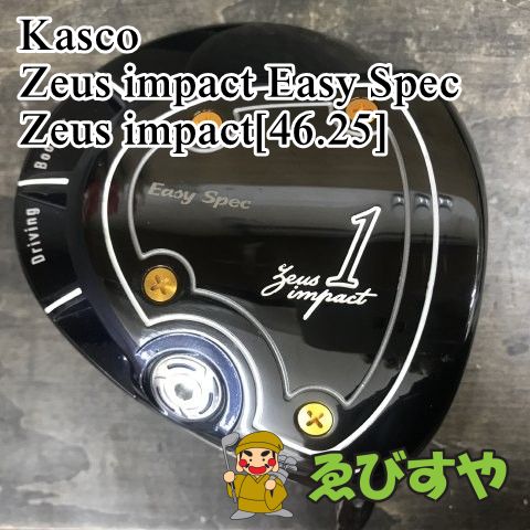 狭山■【中古】 ドライバー キャスコ Zeus impact Easy Spec Zeus impact[46.25] R 10.5[0180]
