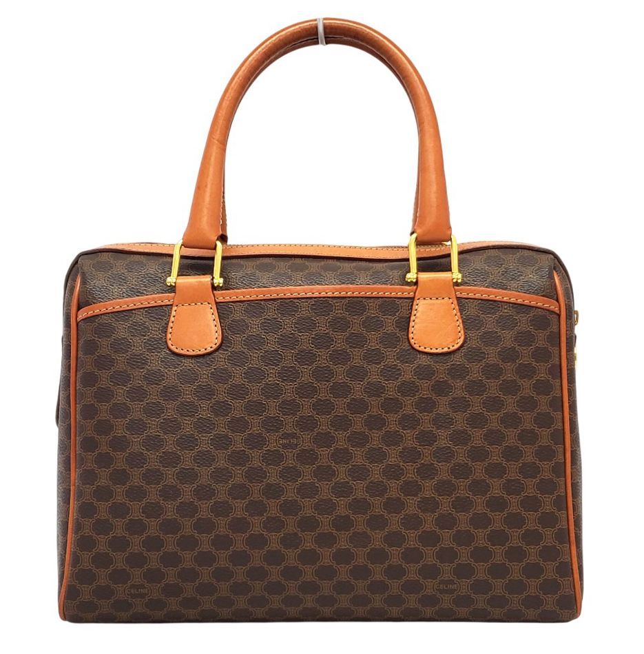 D2876◇極美品【CELINE セリーヌ】マカダム柄 ハンドバッグ