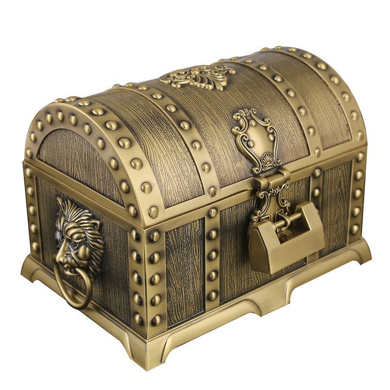 宝箱　インテリア Amazon｜cobalt planet 宝箱 鍵付き トレジャーボックス レトロ