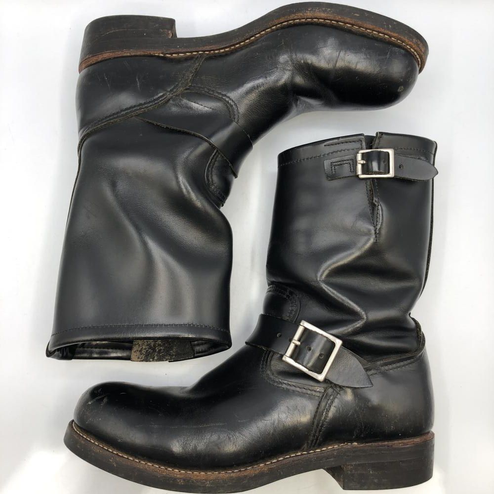 RED WING 2268エンジニアブーツ ブラック 28cm 10D RED WING レッドウィング 2268 Engineer Boots スチール トゥ