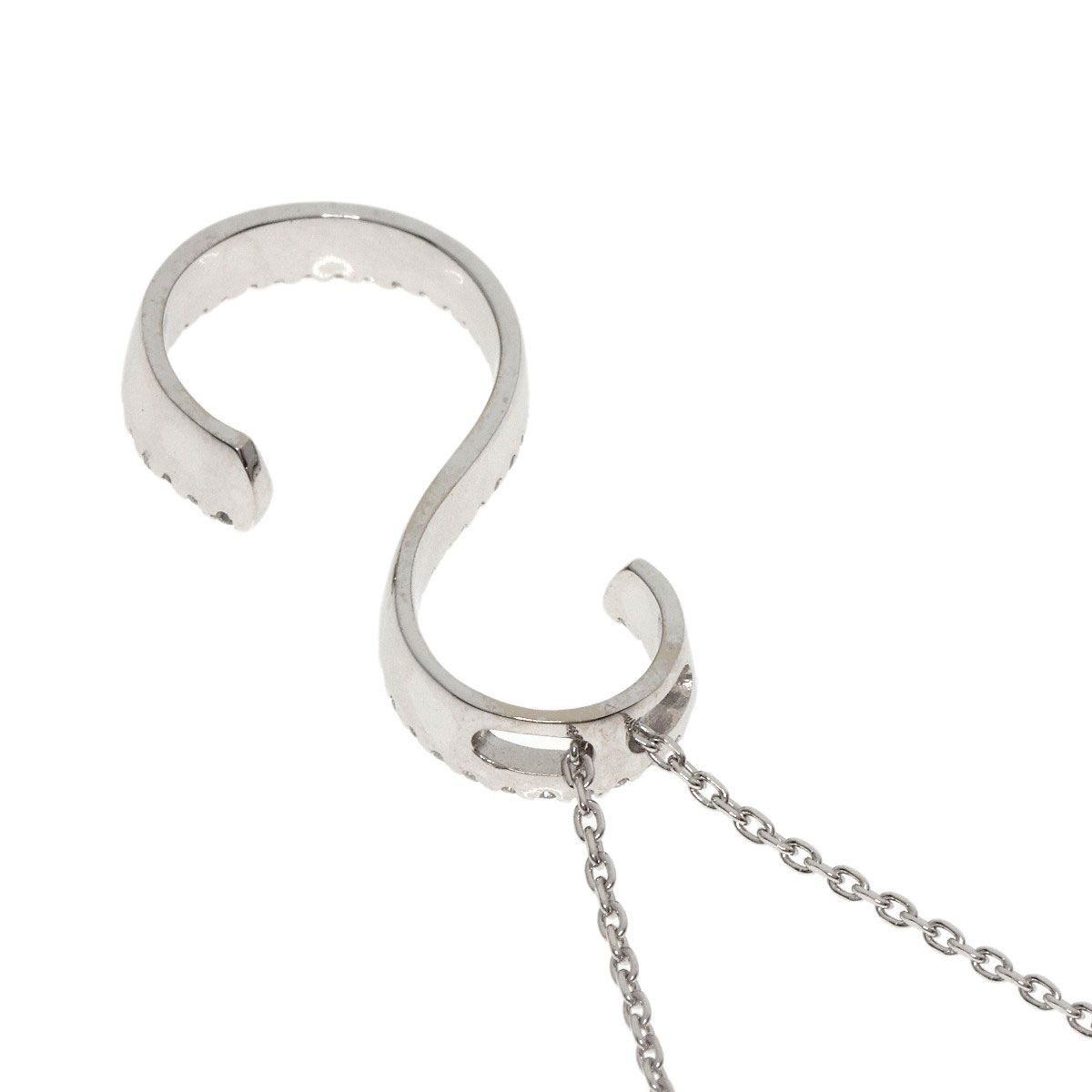 新品未使用　K18WG ダイヤモンド　ペンダント　イニシャルS 楽天市場】K18YG 【S】イニシャル ダイヤモンド ペンダント ユニ