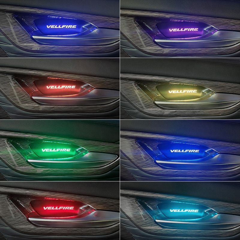 ドアハンドルLED前用灯