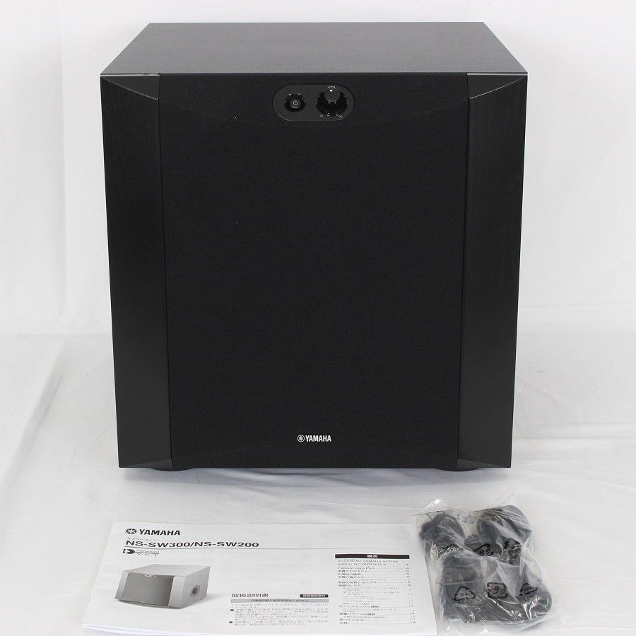 ヤマハ NS-SW300 B ブラック サブウーファー ツイステッドフ ポート YAMAHA 本体