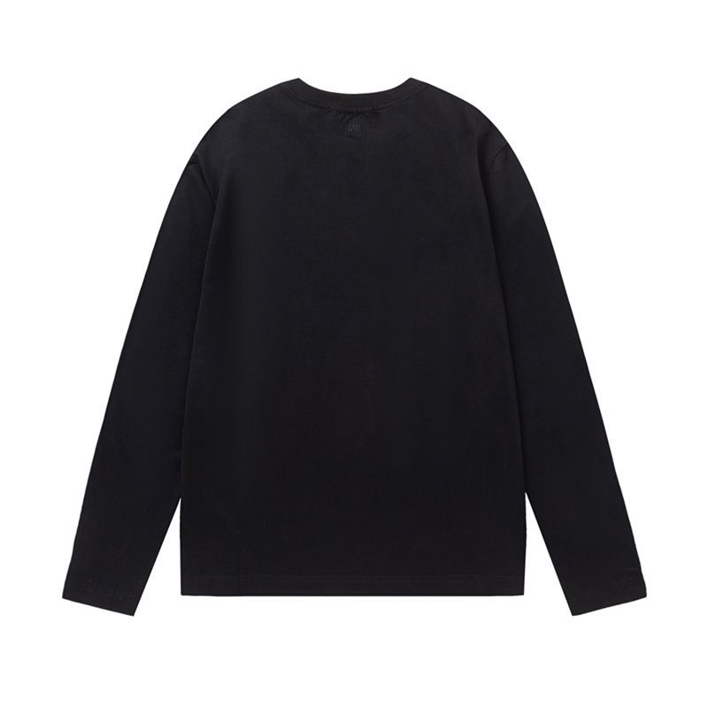 【AMI PARIS】在庫あり ☆ハートロゴ ロングスリーブ Tシャツ☆ 本日限定特価】Ami ハートロゴ ロングスリーブTシャツ [本日特価