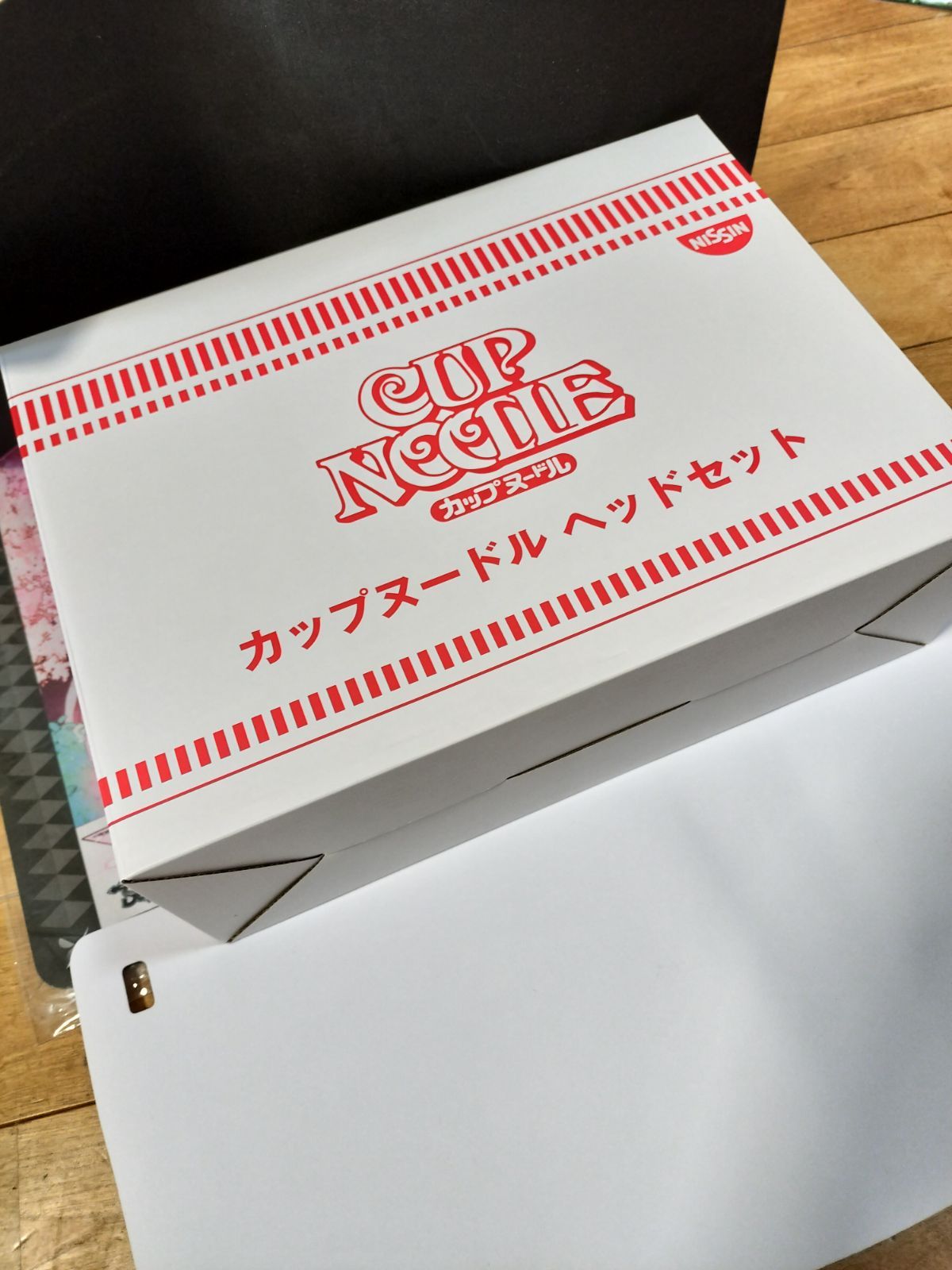 カップヌードルクエスト カップヌードル ヘッドセット カップヌードル ヘッドセット ヘッドホン 日清食品 当選品 200名