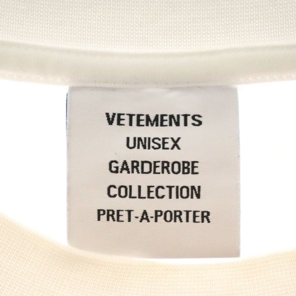 VETEMENTS (ヴェトモン) 21AW Hello My name is VETEMENTS T-shirt  