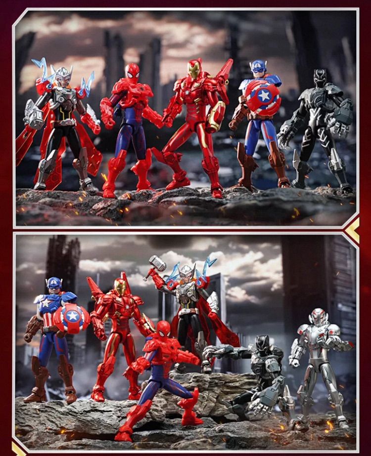 6種セット 海外限定 KEEPPLEY マーベル アベンジャーズ