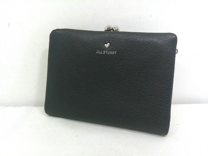 正規品】JILLSTUART エターナル 口金折り財布 黒 お値下げ中