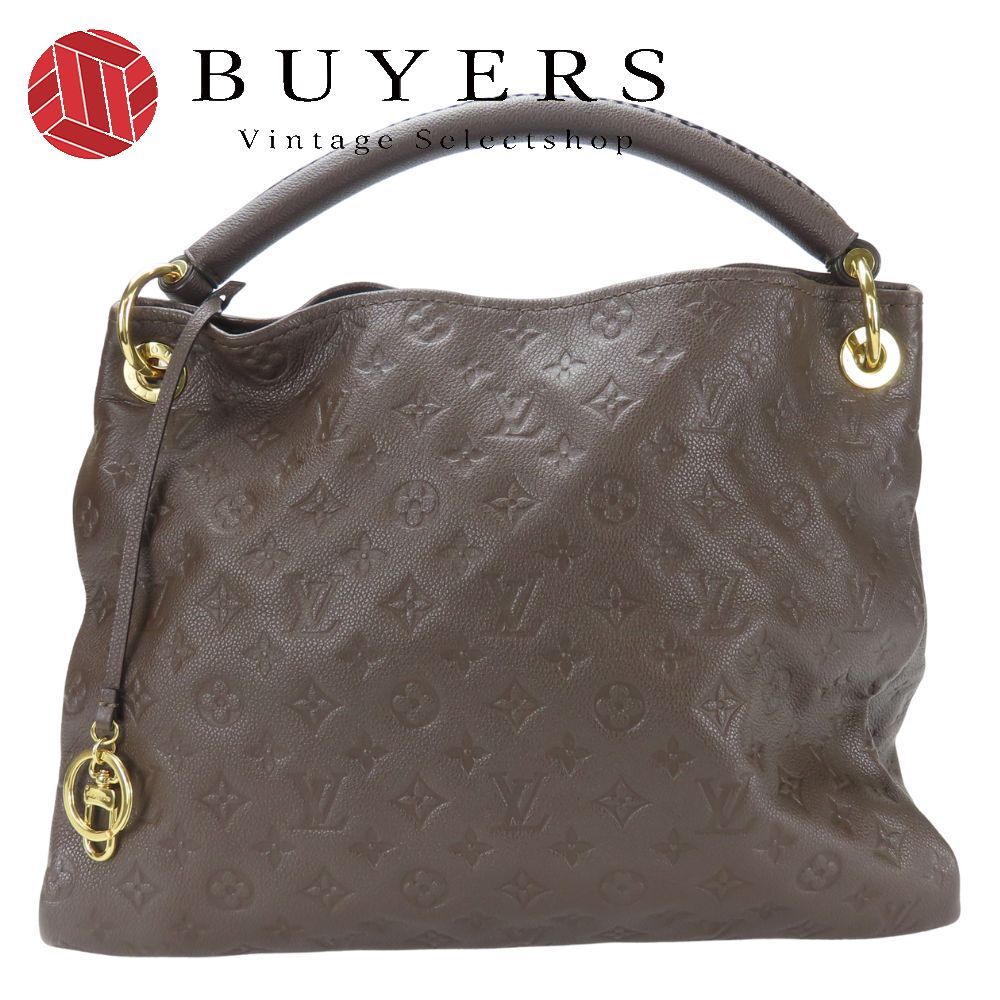 中古 ルイ・ヴィトン ショルダーバッグ アーツィーMM M94171 モノグラムアンプラント ダークブラウン ゴールド金具 レディース 女性 LOUIS VUITTON 中古】 ルイ・ヴィトン ショルダーバッグ アーツィーMM M94171