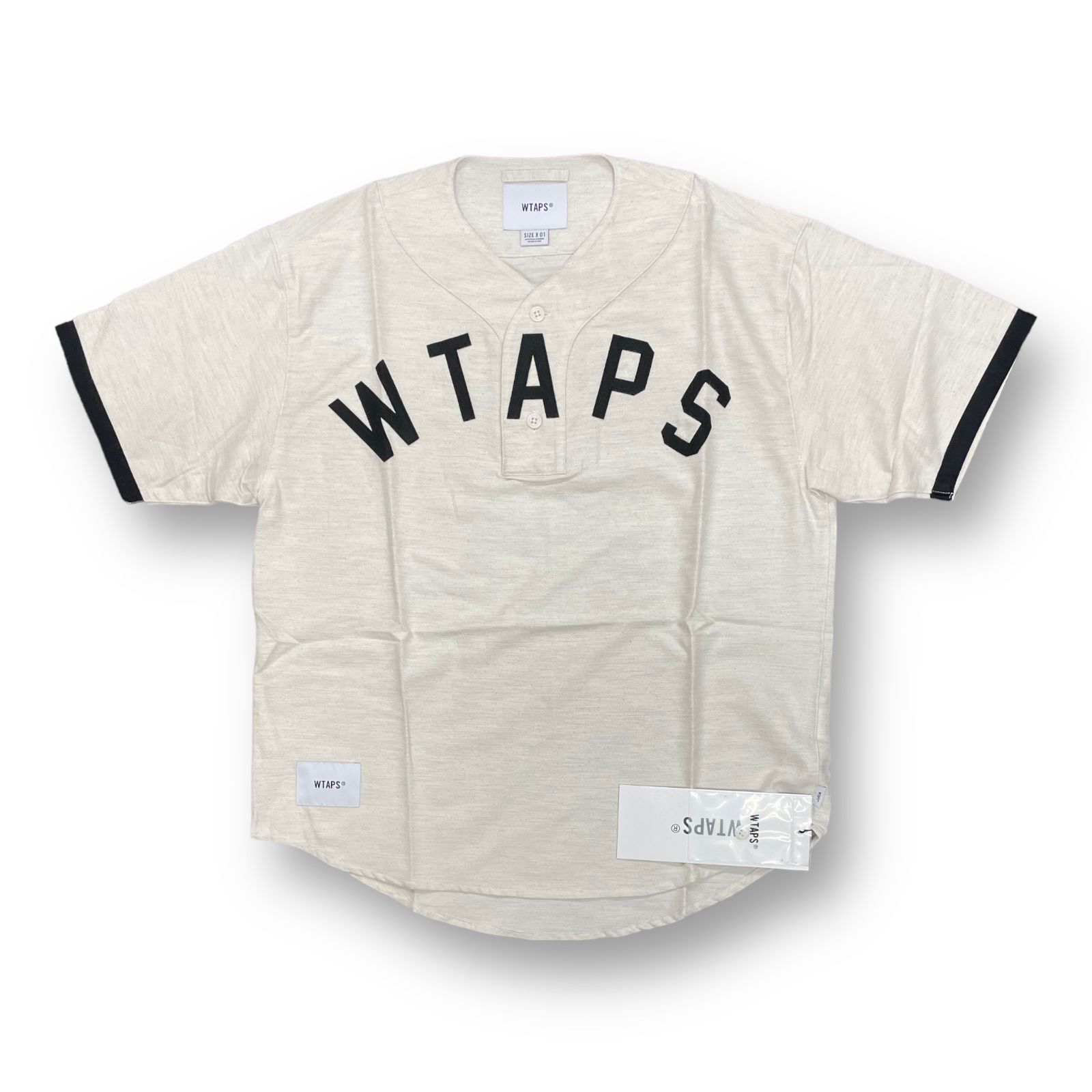 WTAPS 16ss league cotton Lベースボールシャツ - シャツ