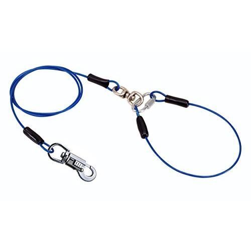 ペティオ Petio タフギア ワイヤーチェーン プラス ブルー 大型犬用 4.5mm