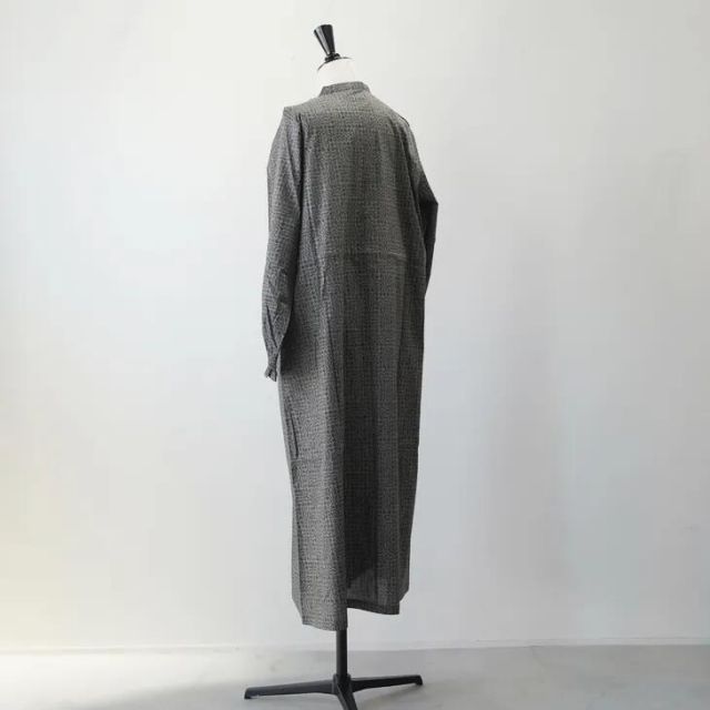 タナローンウエストドロストワンピース チャコール