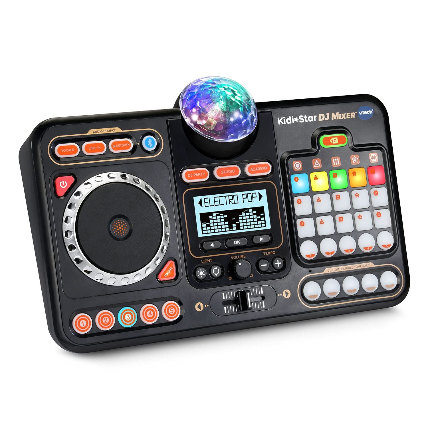 VTech KidiStar DJミキサー ブラック ブラック