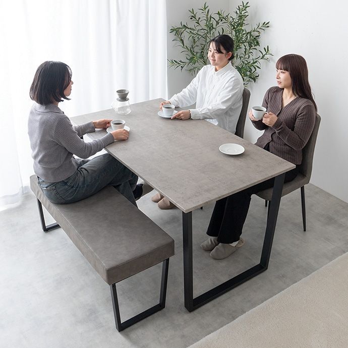 5点セット】Marc 幅140cm ダイニングテーブル+チェア4脚 - メルカリ