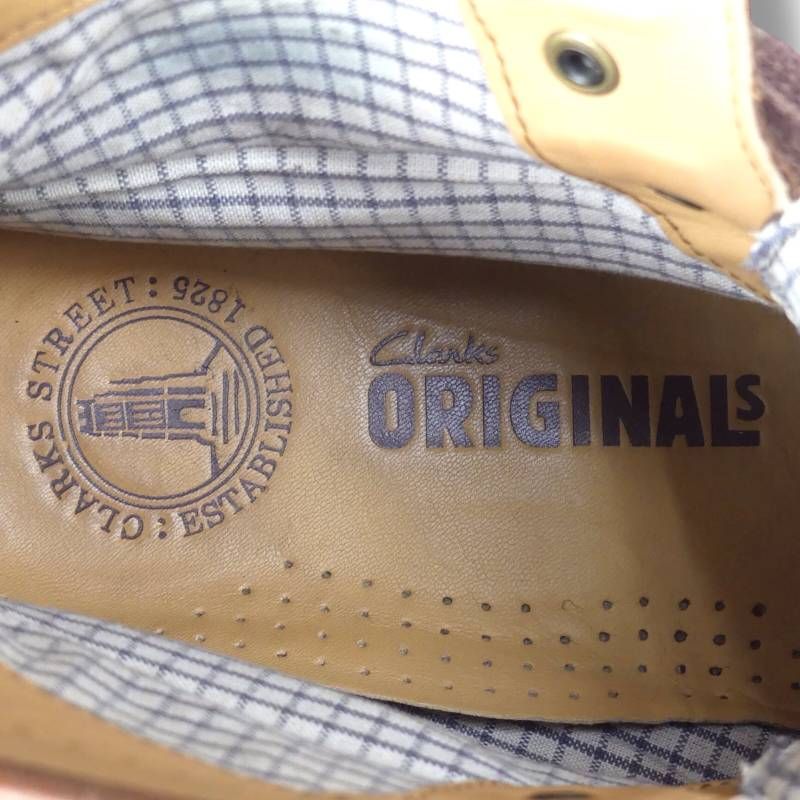 Clarks クラークス ナタリーブーツ レザー ワラビー ブーツ 本革 メンズ 9 G レースアップブーツサイズ27 cm一覧 SEULB屋着古 X 8020