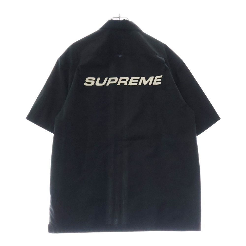 Supreme ジッパー付きボウリングシャツ　Mサイズ Supreme ジッパー付きボウリングシャツ Mサイズオンライン