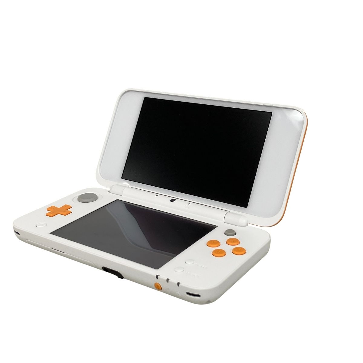 任天堂 New ニンテンドー 2DS LL ホワイト オレンジ ゲーム機器 家電 開封品 ♥ K10461644