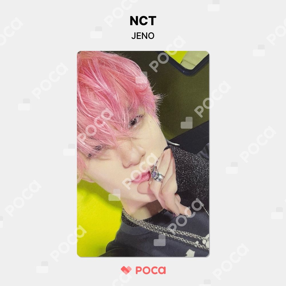 NCT ジェノ トレカ GLITCH ARCADE CENTER POP-UP STORE MATCHING
