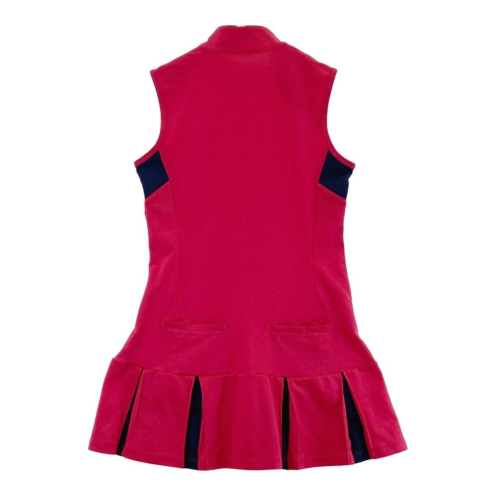 サイズ：M DESCENTE GOLF デサントゴルフ ノースリーブワンピース