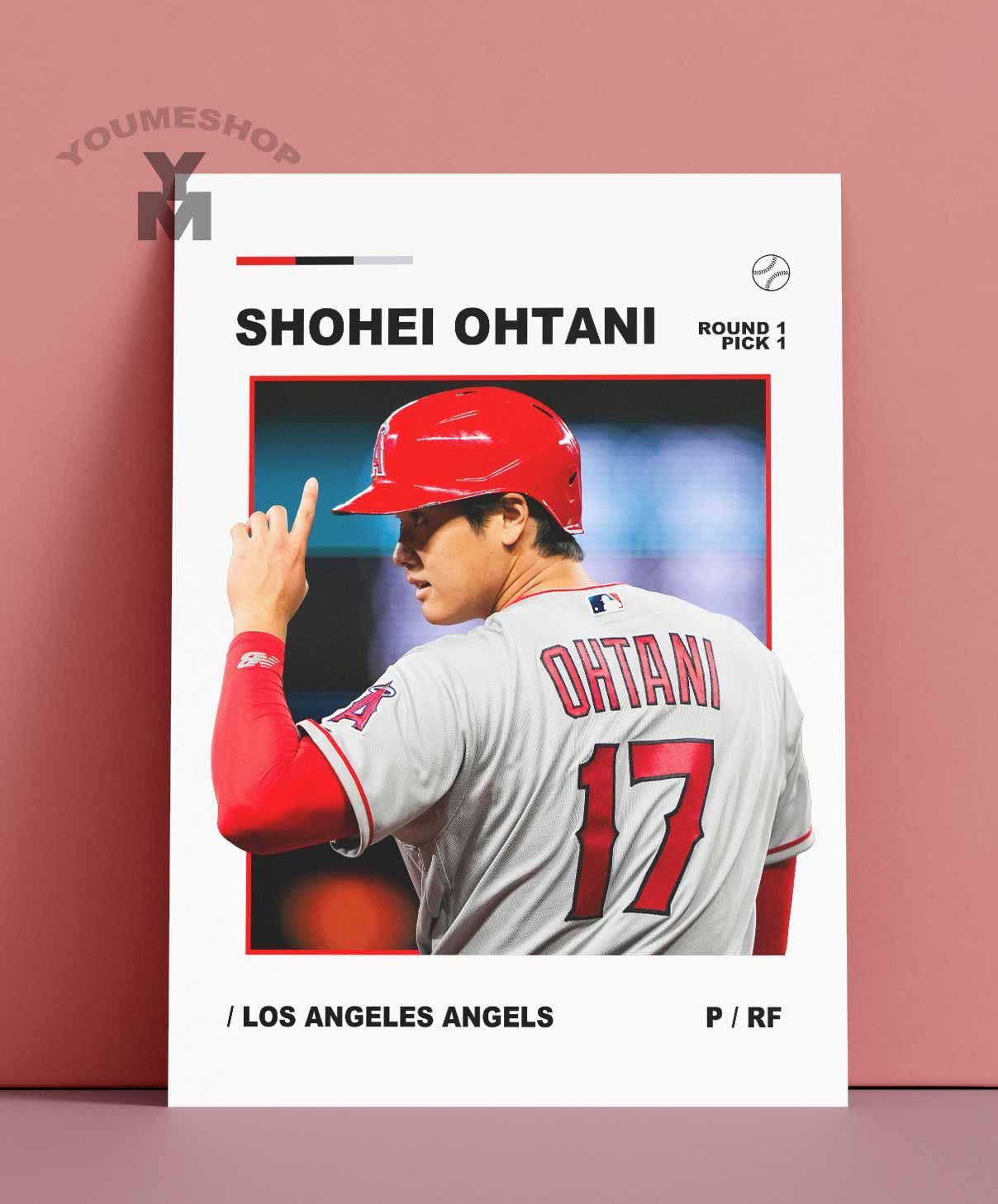 ポスター 【 MLB ロサンゼルス・エンゼルス 大谷翔平 】poster 