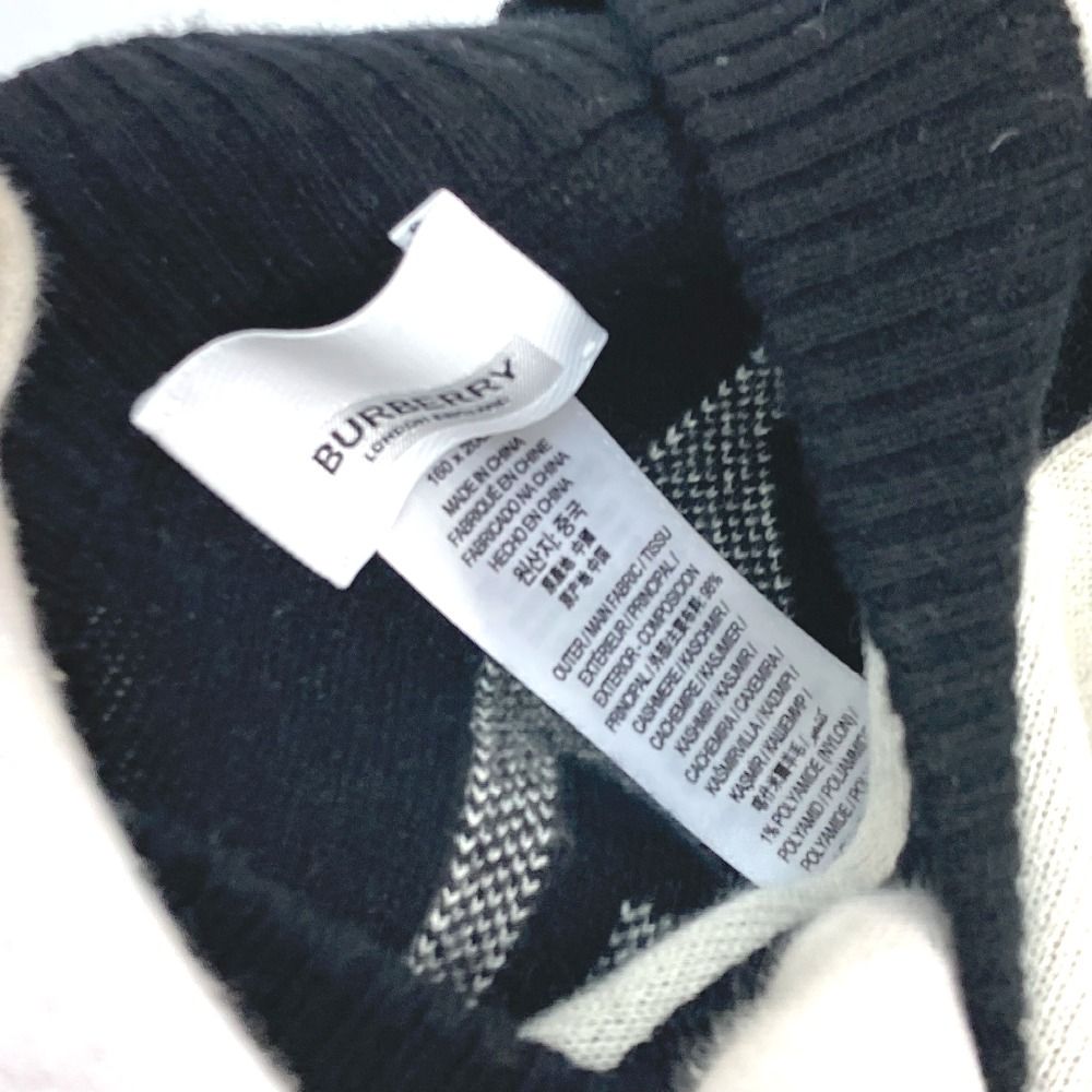BURBERRY バーバリー マフラー ロゴ ケープレット 8025623 カシミヤ 