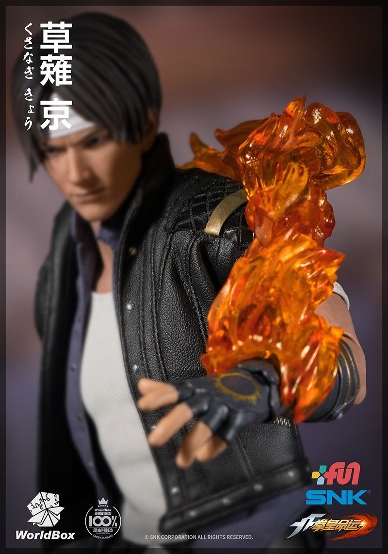 WORLD BOX 1/6 SNK KOF 草薙京 ザ・キング・オブ・ファイターズ 未開封