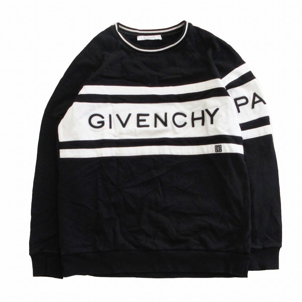 GIVENCHY ジバンシイ BMJ01430AF ロゴ刺しゅう スウェット トレーナー