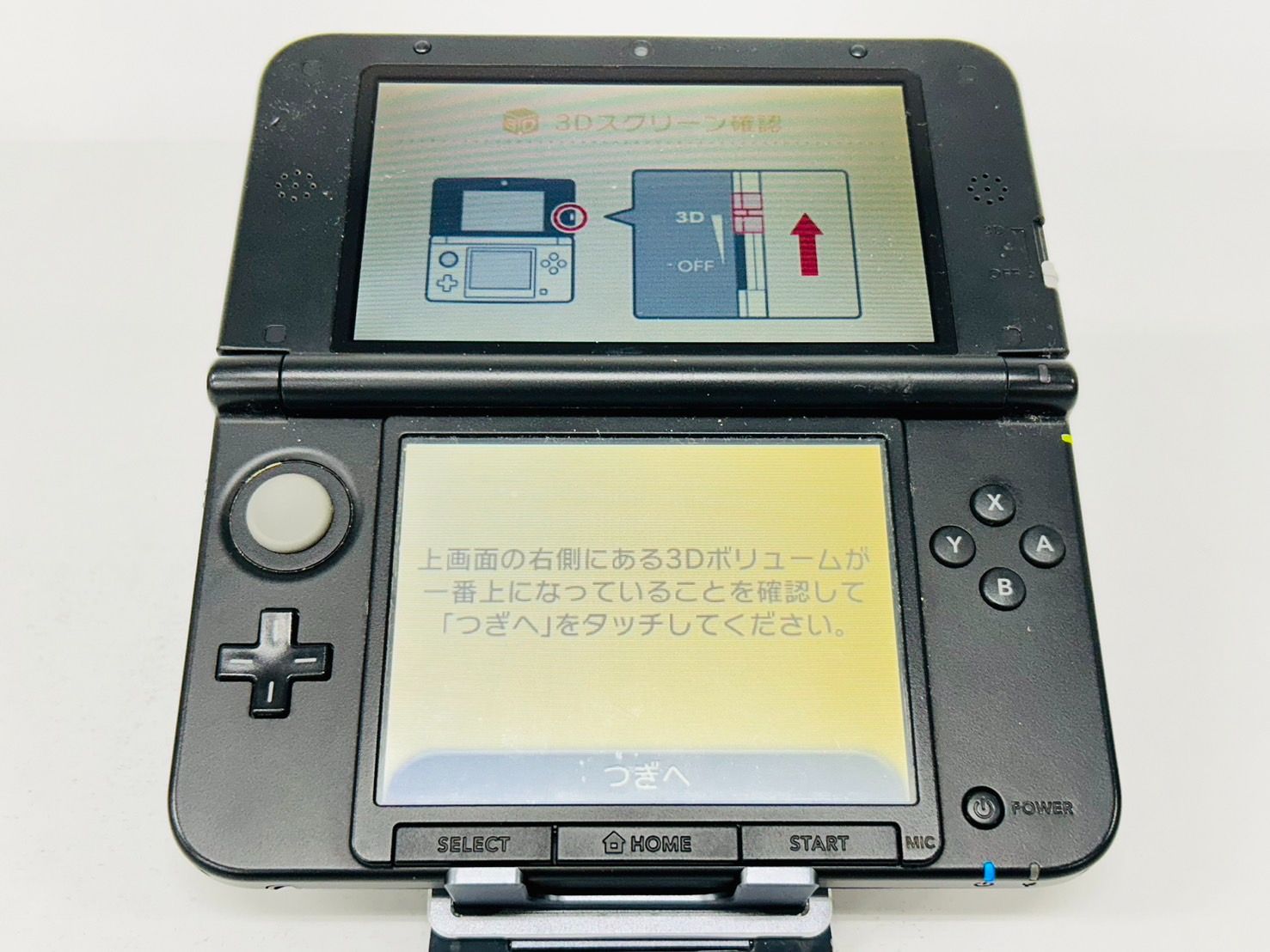 即日発送 Nintendo 3DS LL シルバー/ブラック 本体 SPR-001 動作確認/初期化済み 箱付き