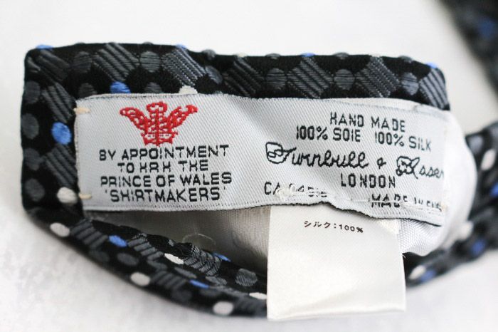 TURNBULL & ASSER ペイズリー ネクタイHAND MADE 英国