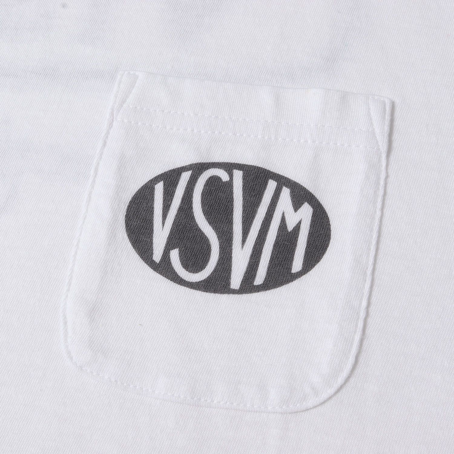 新品 visvim ビズビム Tシャツ サイズ:3 24SS ロゴプリント ポケット 