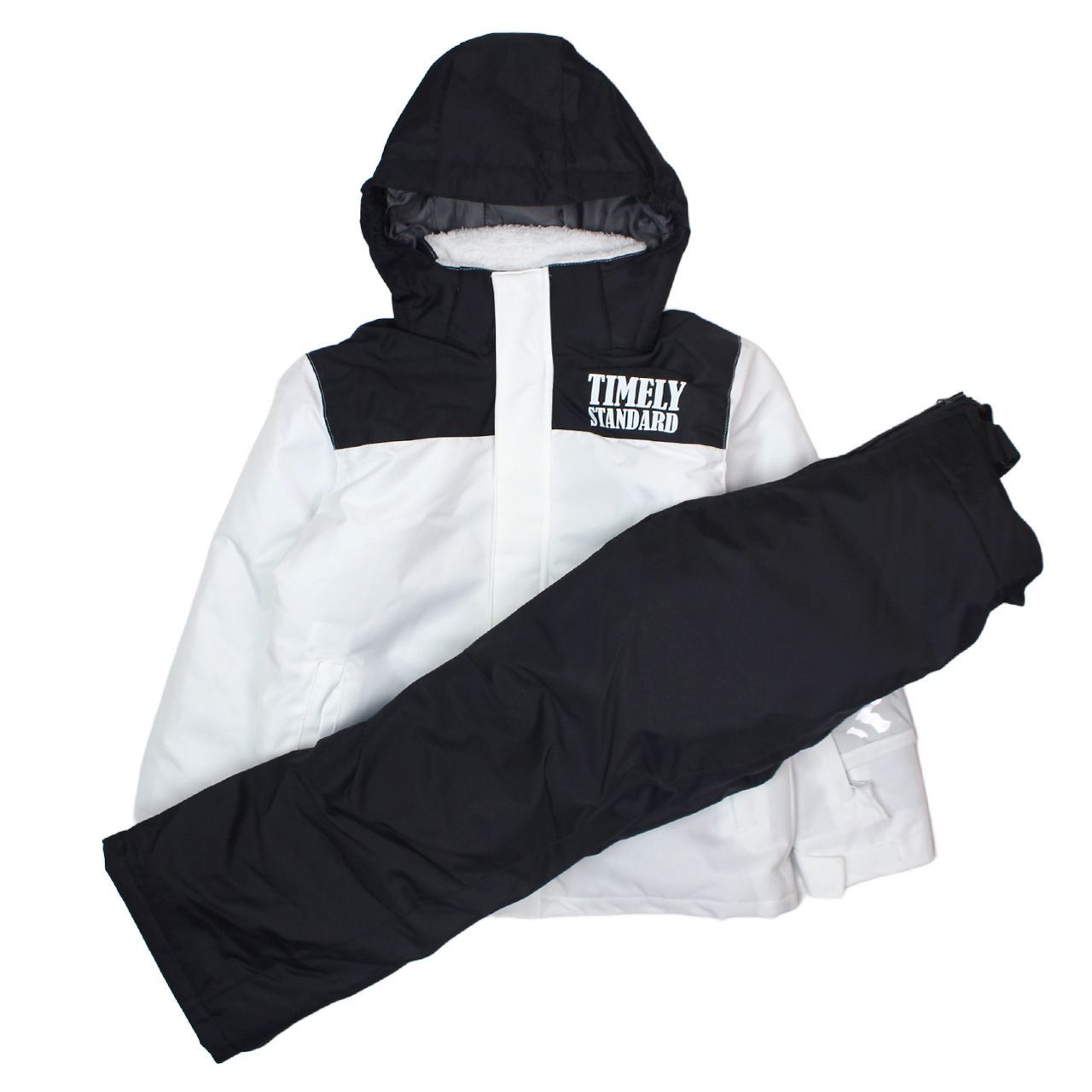 スキーウェア キッズ男児向き 上下セット 耐水圧5000mm サイズ調整