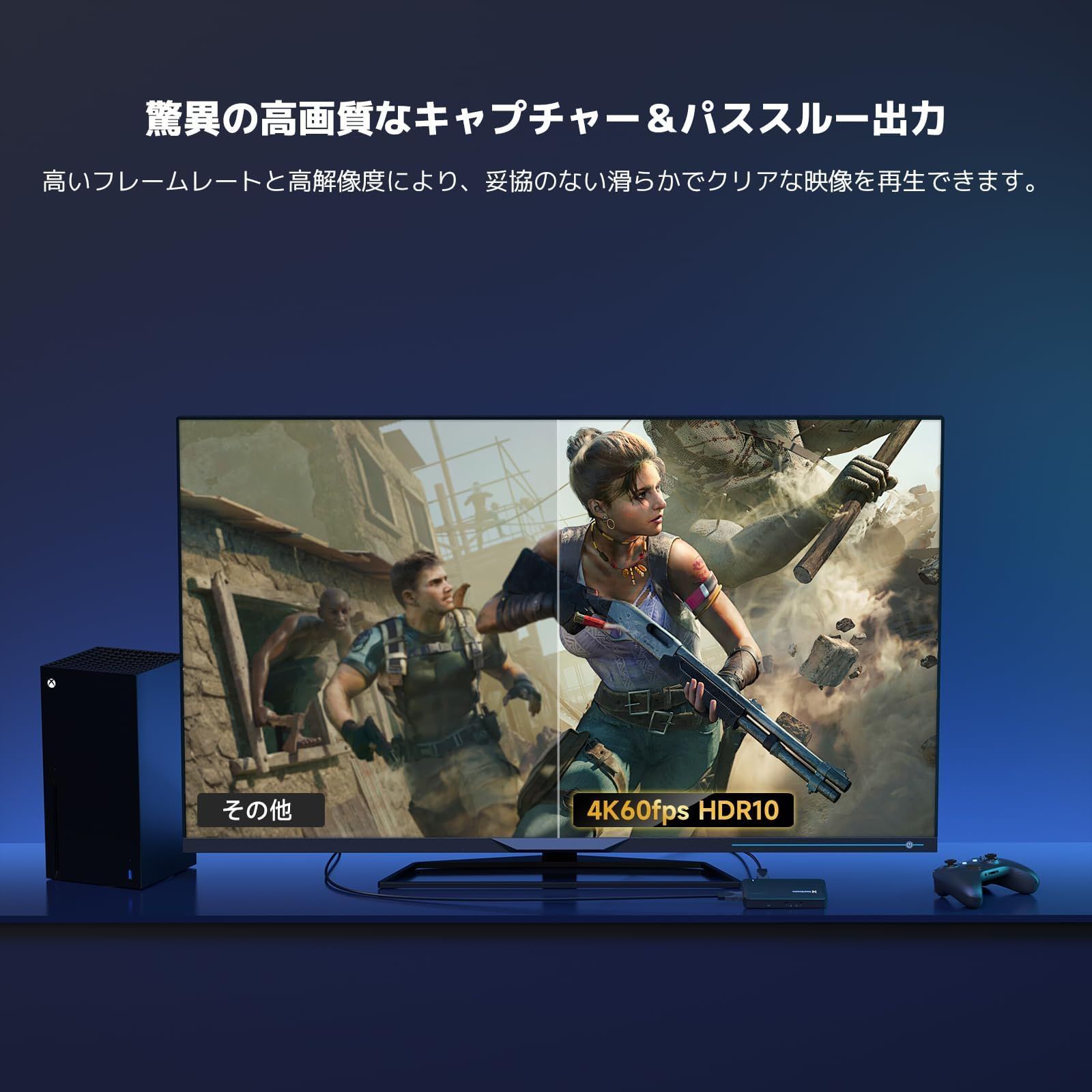 4K60fps録画