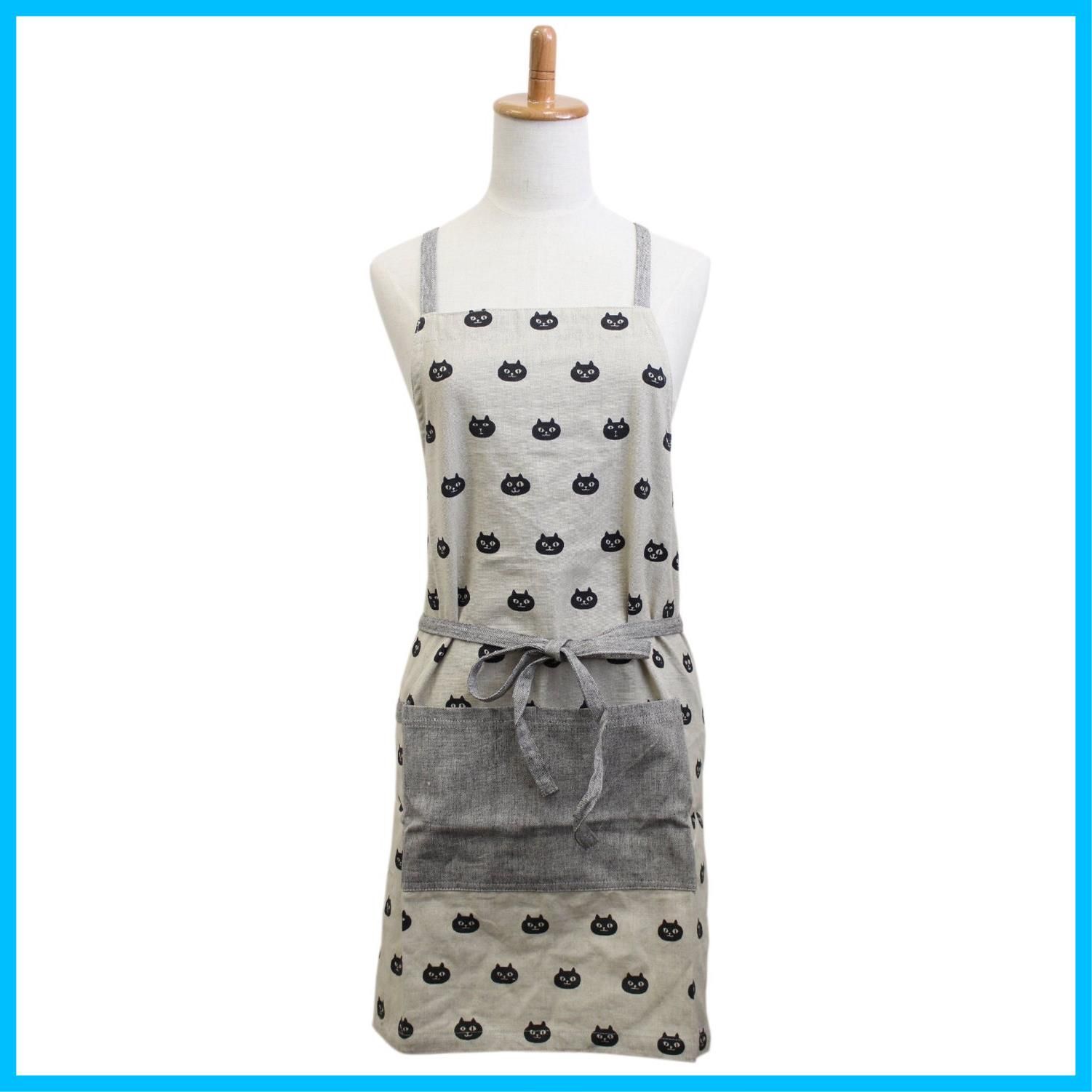 エプロン フレンズヒル レディース ねこ