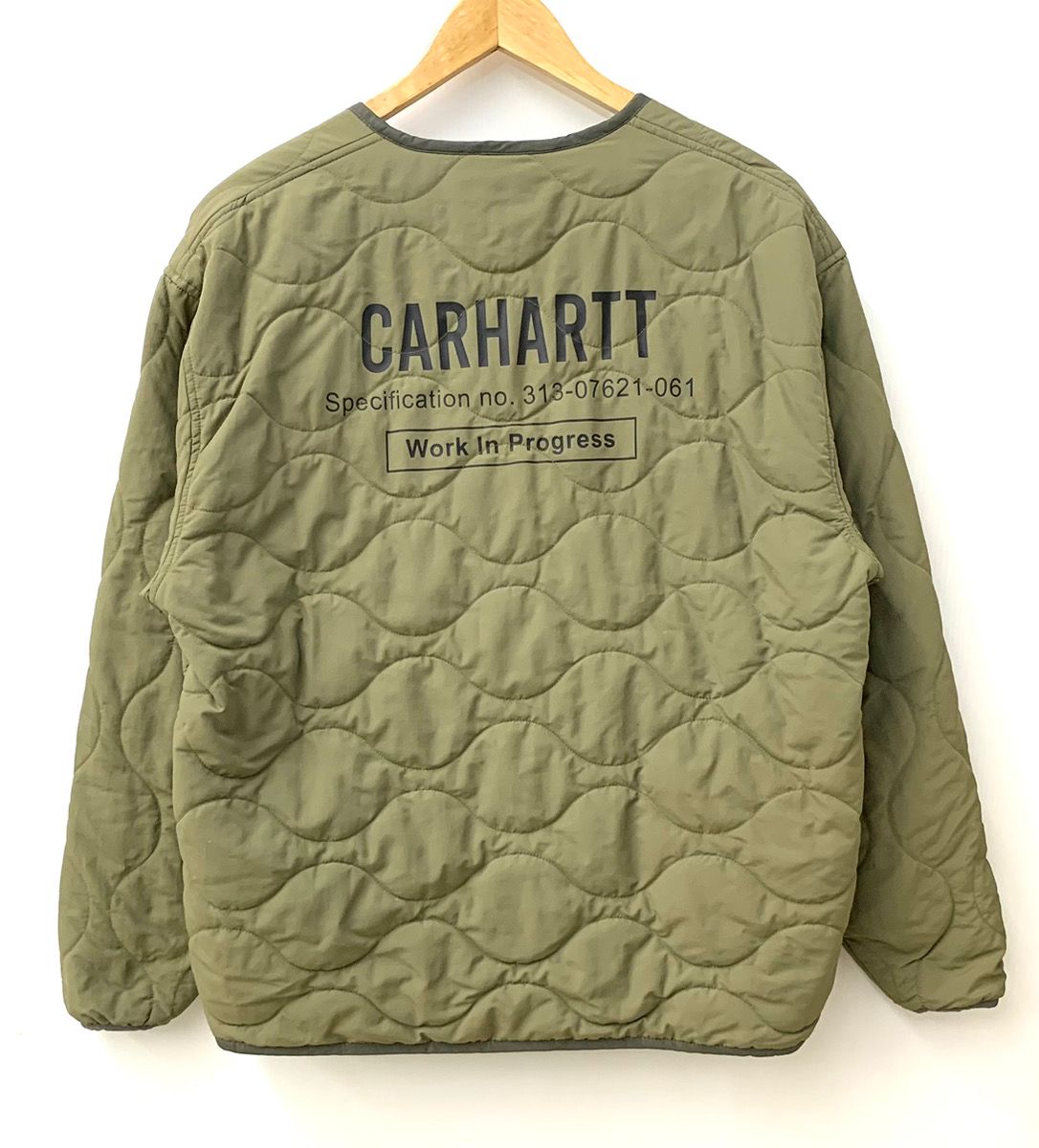 カーハート Carhartt WIP GARRISON LINER ジャケット ロゴ カーキ XS