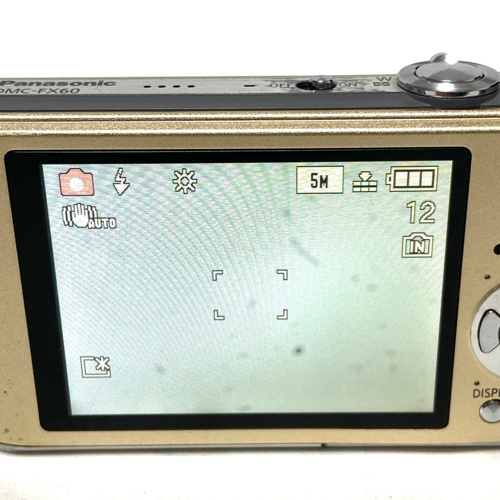 Panasonic LUMIX DMC-FX60 ゴールド コンパクトデジタルカメラ