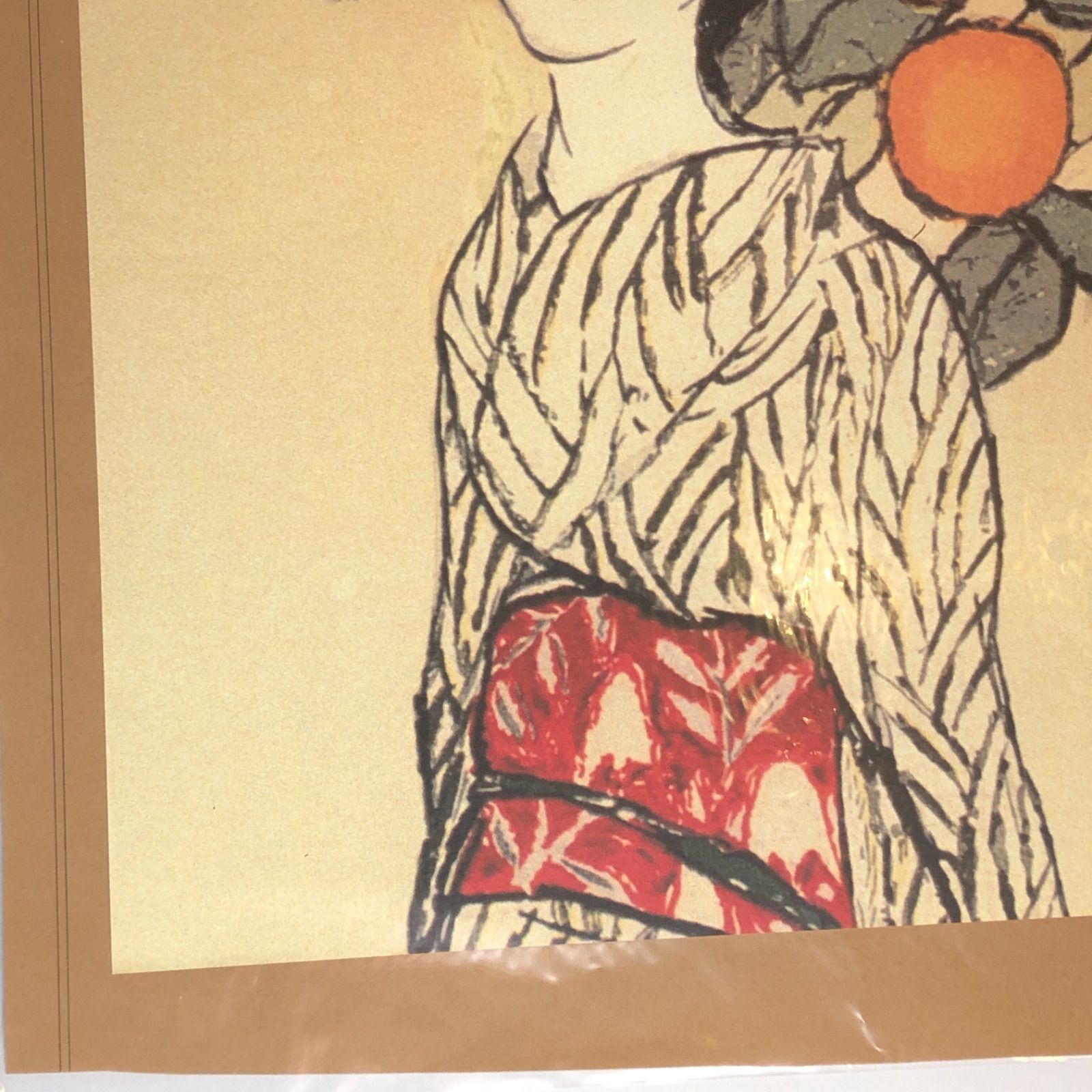竹久夢二 作品 複製画 ② 大正ロマン 日本画 夢二式 美人画 夢二