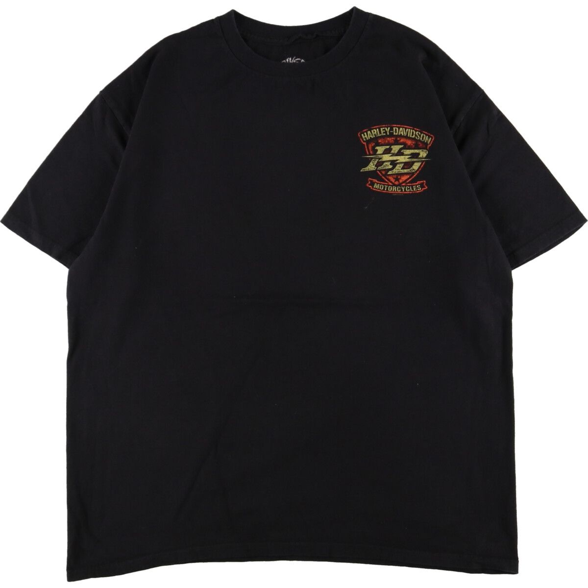 古着 ハーレーダビッドソン Harley-Davidson 両面プリント モーターサイクル バイクTシャツ メンズXL/eaa363422