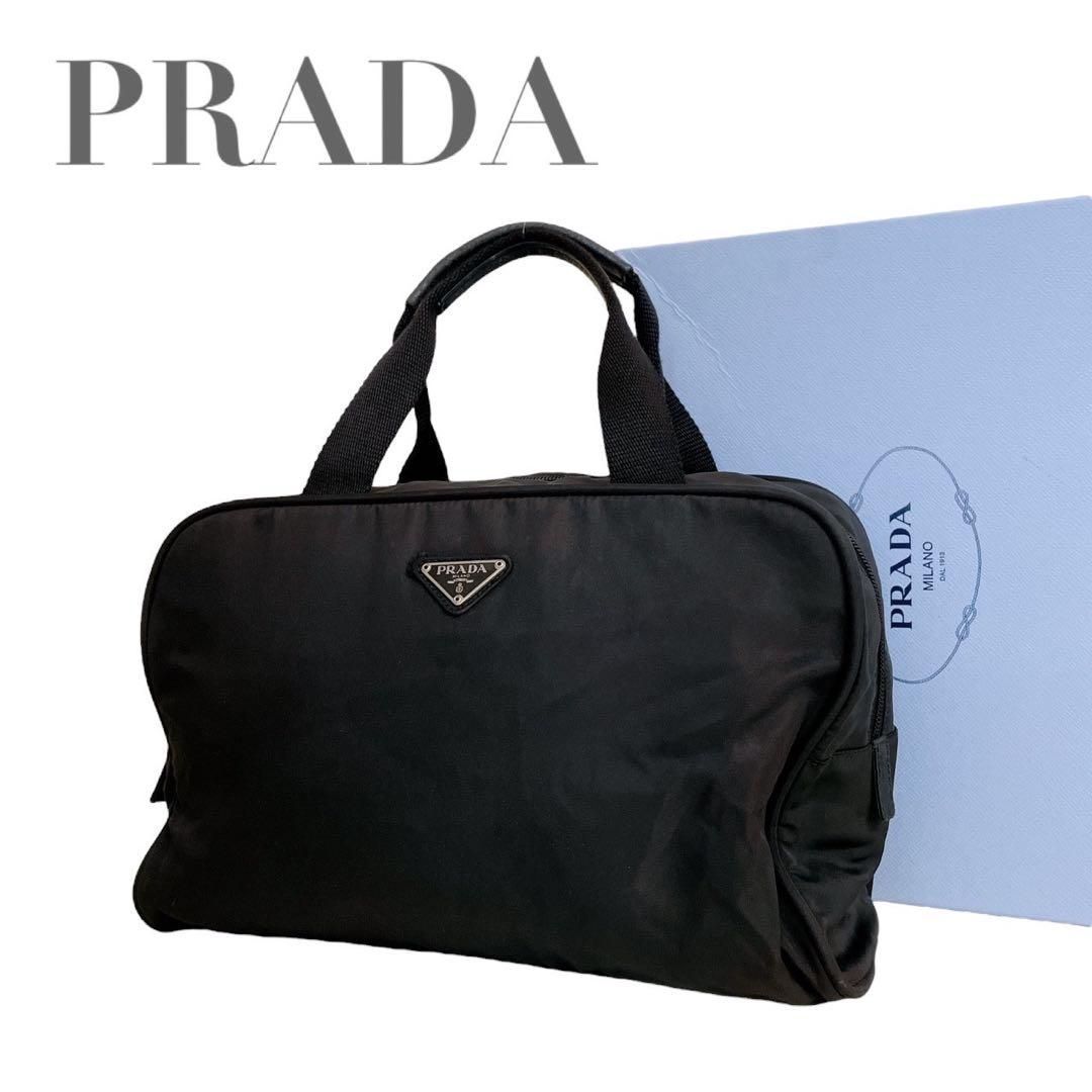 価格交渉/質問大歓迎♪】PRADA プラダ ミニボストンバッグ ナイロン